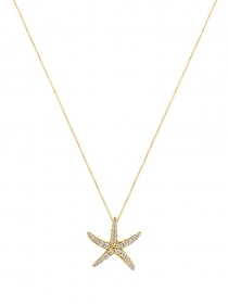 "Asterias #1" colier din aur de 14K