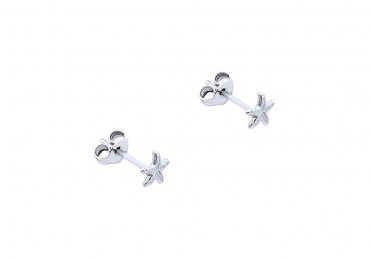 "Starfish" gold earrings K14