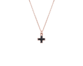 Χρυσός γυναικείος σταυρός, T01622