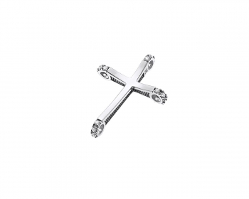 Gold women's cross Κ14, Τ003