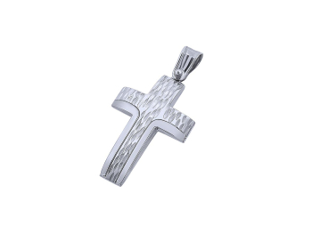 Gold men's cross, T16619