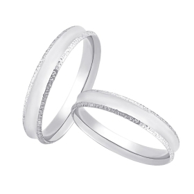 “Paris & Helen” wedding rings