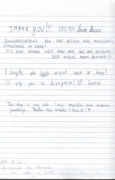 wonderful atmosphere in store Testimonials Iris Gold